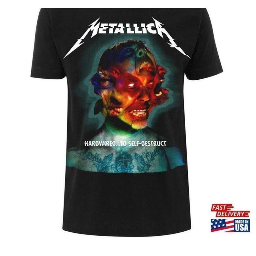 Metallica Rock Band Classic Fan Graphic Unisex T-Shirt